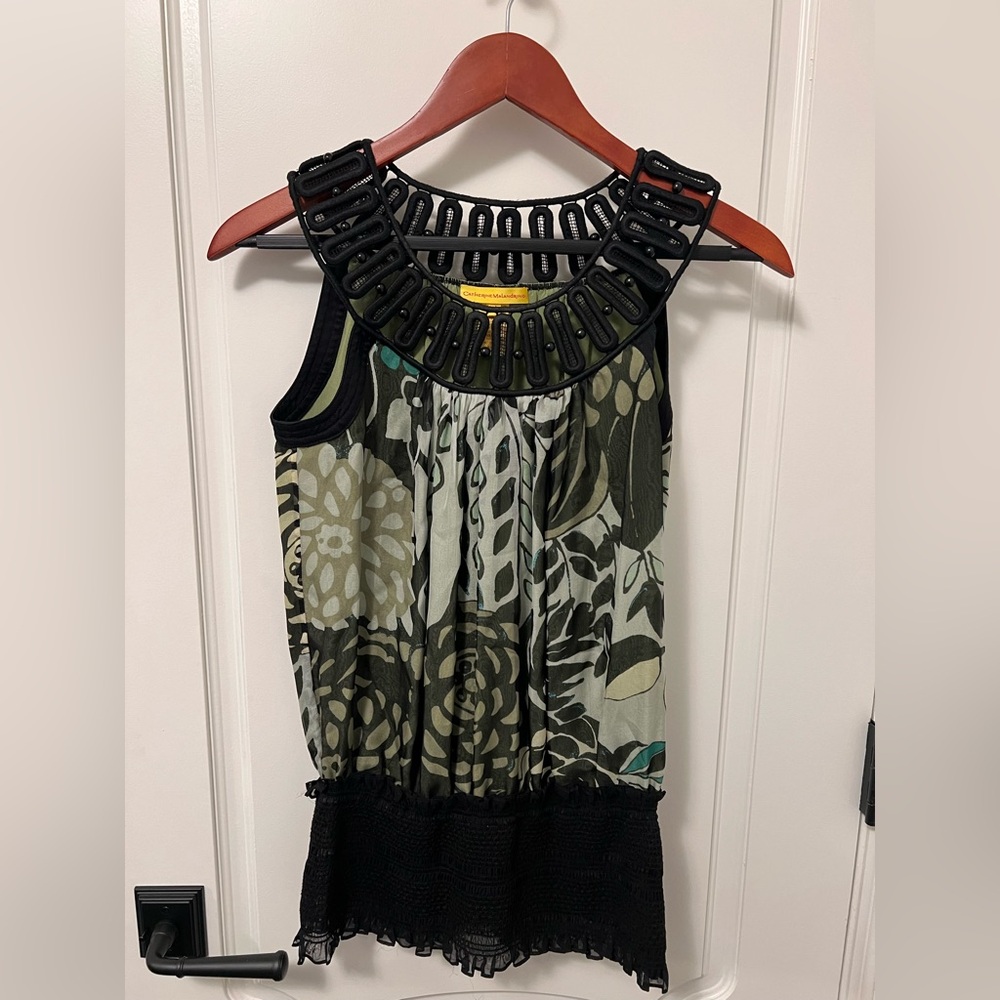 Catherine Malandrino sleeveless top